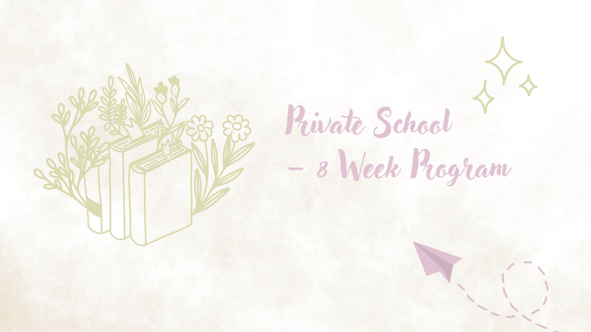 Private-School-8-Week-Program